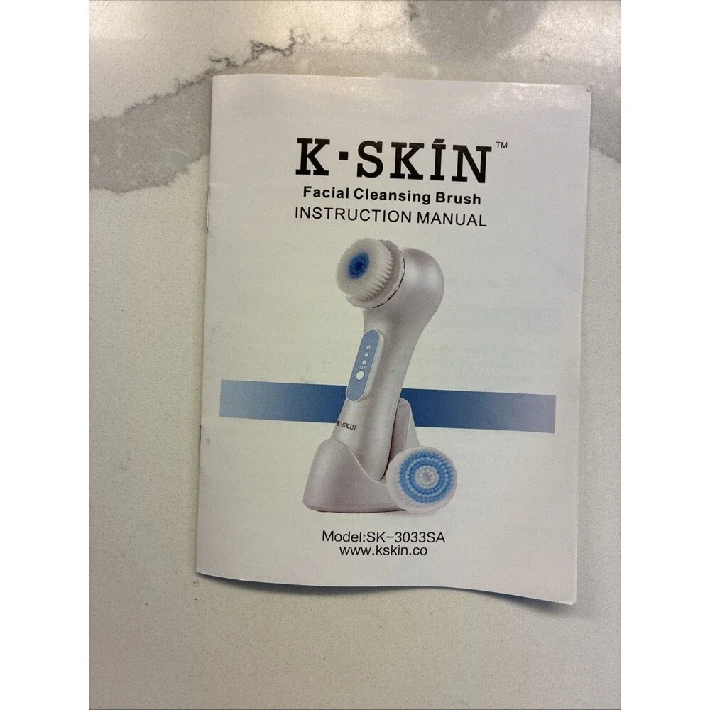 NEW Open Box K-Skin Ultrasonic Facial Brush Cleansing Brush